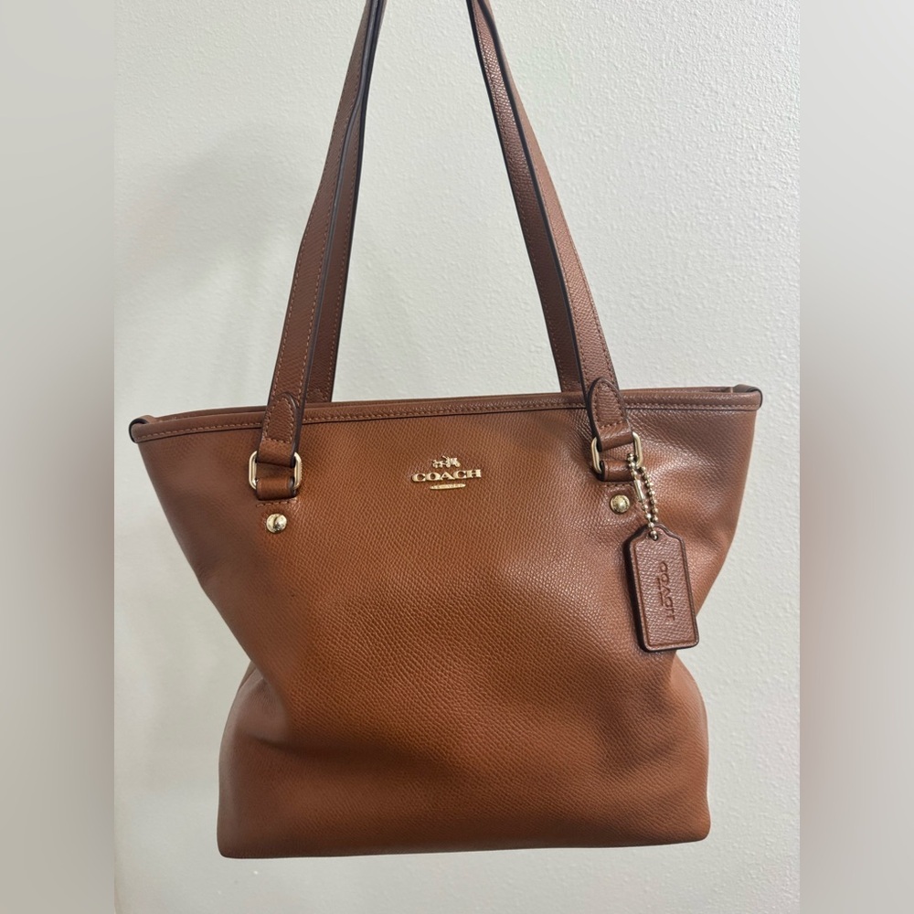 Coach grain Leather vintage Tote Bag